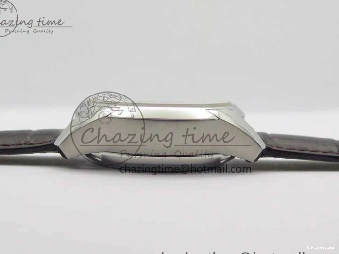 0325 De Ville Chronograph SS OMF 1:1 Best Edition White Dial On Brown Leather strap A Versatile 8111